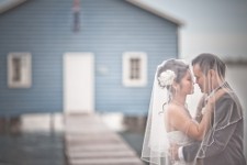 51 bridal photos at Blue boat shed