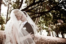 46 bride and groom kiss